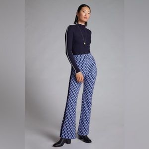 Anthropologie Maeve Margot kick-flare pants